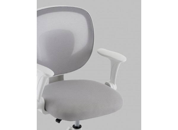 Кресло TopChairs Mila серый фото 8