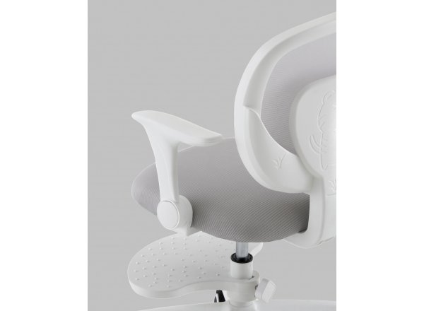 Кресло TopChairs Mila серый фото 9