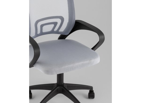 Кресло офисное TopChairs Simple SN серый фото 8