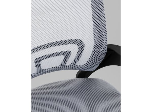 Кресло офисное TopChairs Simple SN серый фото 9
