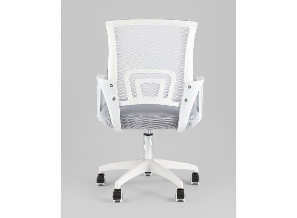 Кресло офисное TopChairs Simple SN серый пластик белый