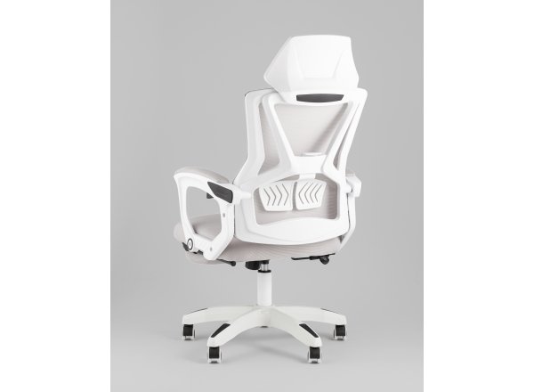 Кресло офисное TopChairs Vecto серый фото 6