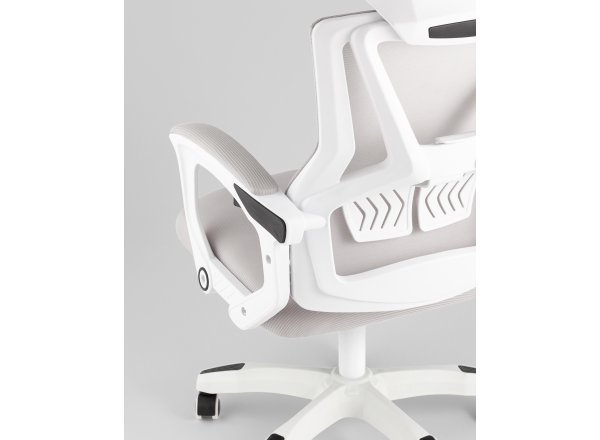 Кресло офисное TopChairs Vecto серый фото 8