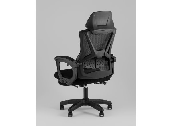 Кресло офисное TopChairs Vecto черный фото 7