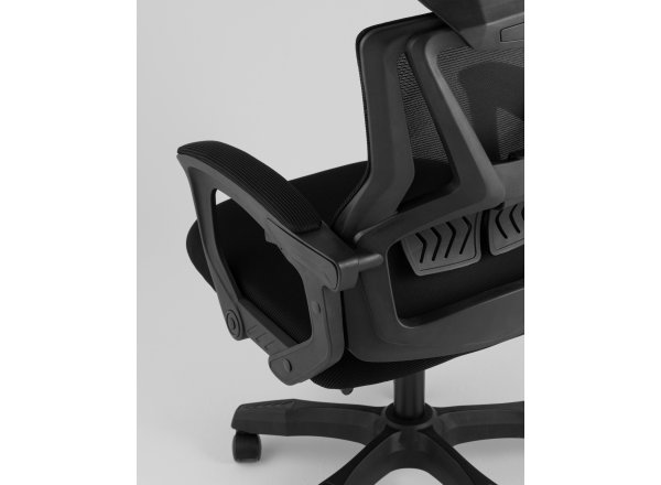 Кресло офисное TopChairs Vecto черный фото 16