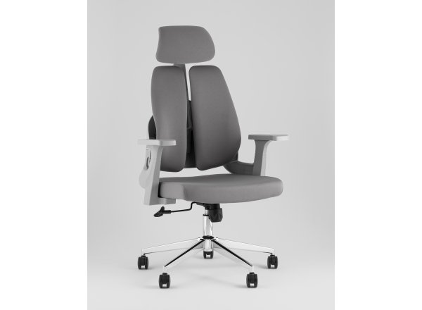Кресло офисное TopChairs Kineo серый фото 2