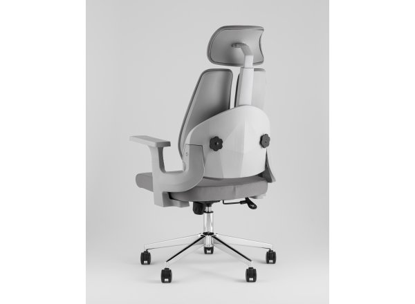 Кресло офисное TopChairs Kineo серый фото 13