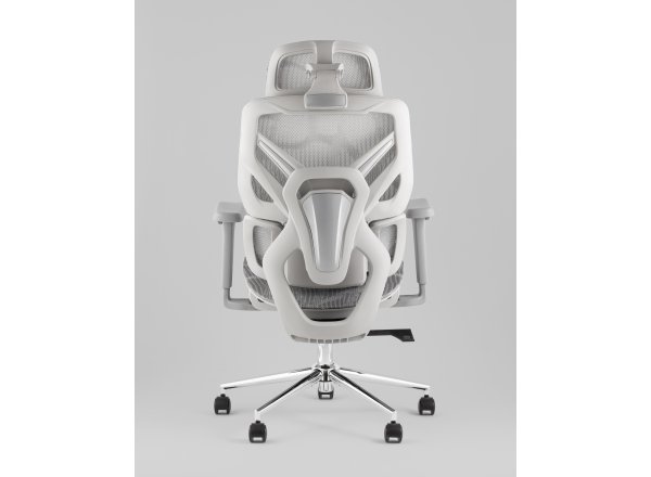 Кресло офисное TopChairs Structo серая сетка