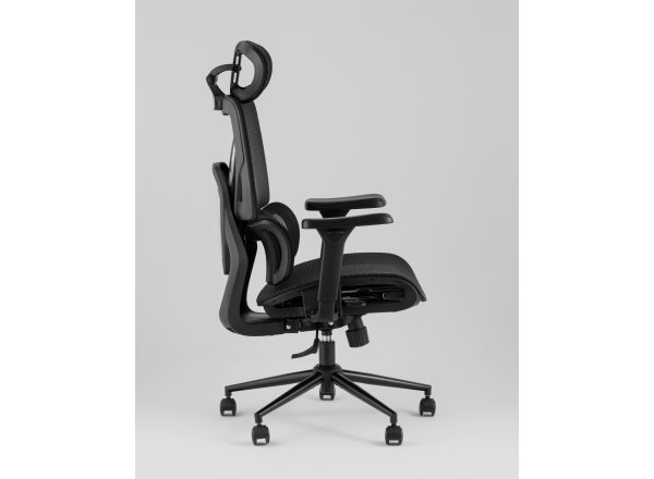 Кресло офисное TopChairs Structo черная сетка