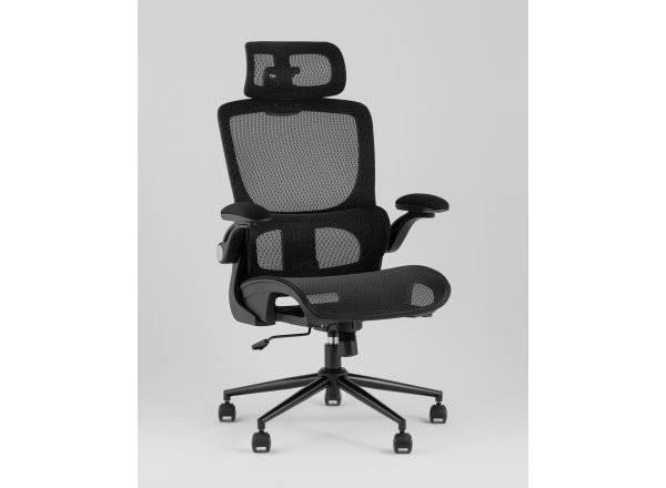 Кресло офисное TopChairs Tactus черная сетка