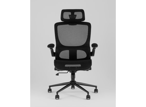 Кресло офисное TopChairs Tactus черная сетка