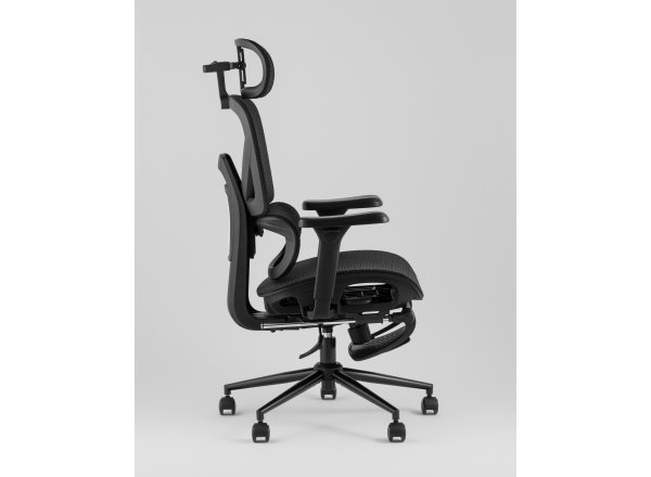 Кресло офисное TopChairs Vertus черная сетка