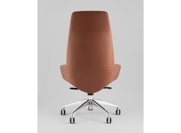 Кресло руководителя TopChairs Bow шоколадный