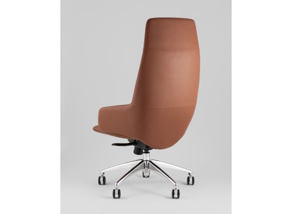 Кресло руководителя TopChairs Bow шоколадный фото 6