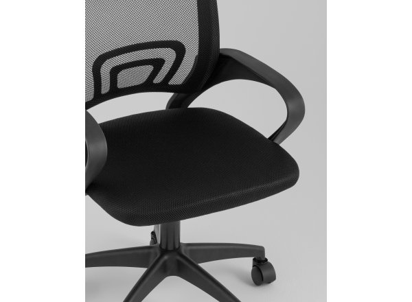 Кресло офисное TopChairs Simple SN черный фото 10