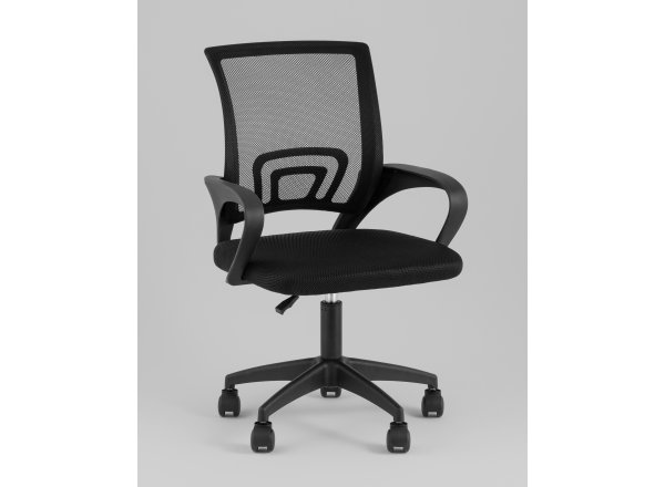 Кресло офисное TopChairs Simple SN черный фото 11