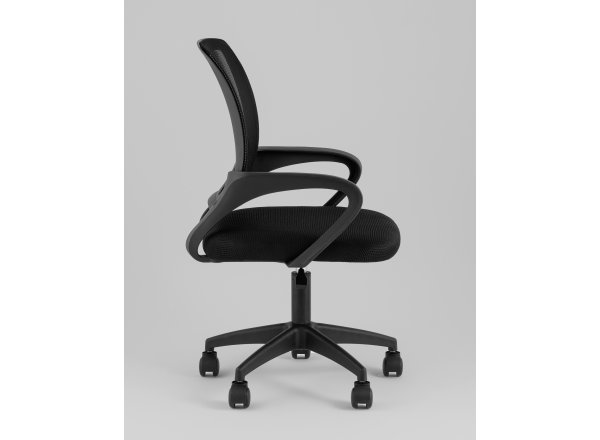Кресло офисное TopChairs Simple SN черный фото 15