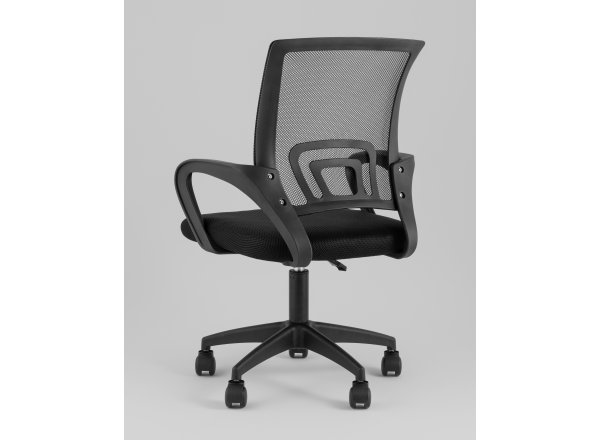 Кресло офисное TopChairs Simple SN черный фото 17
