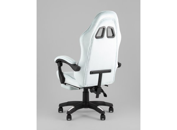 Кресло спортивное TopChairs MG-7019 велюр светло-голубой фото 6