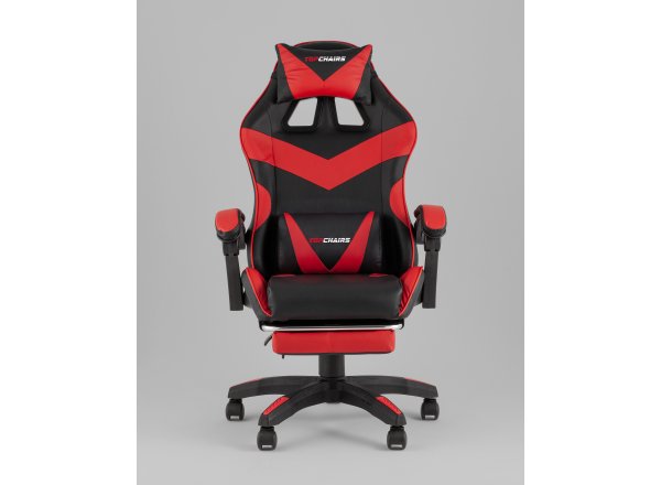 Кресло спортивное TopChairs MG-7019 черно-красный