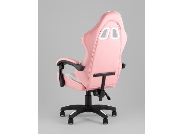 Кресло спортивное TopChairs MG-7035 розово-белый фото 6
