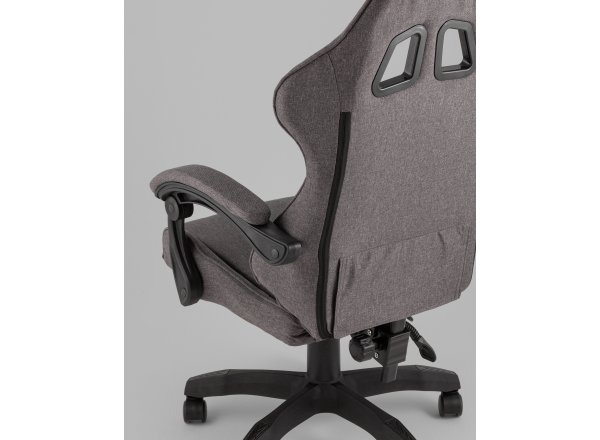 Кресло спортивное TopChairs MG-7036 ткань серый фото 7
