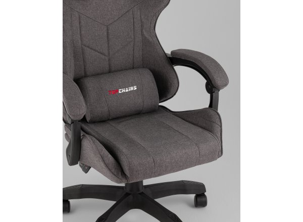 Кресло спортивное TopChairs MG-7036 ткань серый фото 8