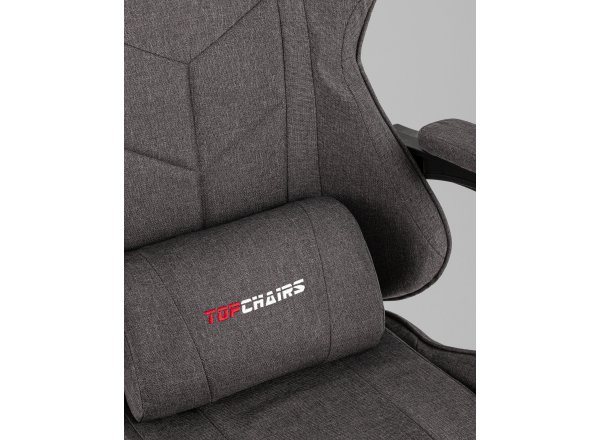 Кресло спортивное TopChairs MG-7036 ткань серый фото 9
