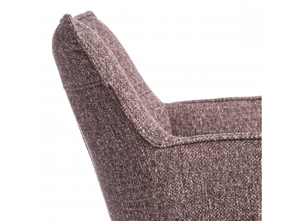 Кресло Луц/Lutz хром велюр/букле, vt шейп какао фото 13