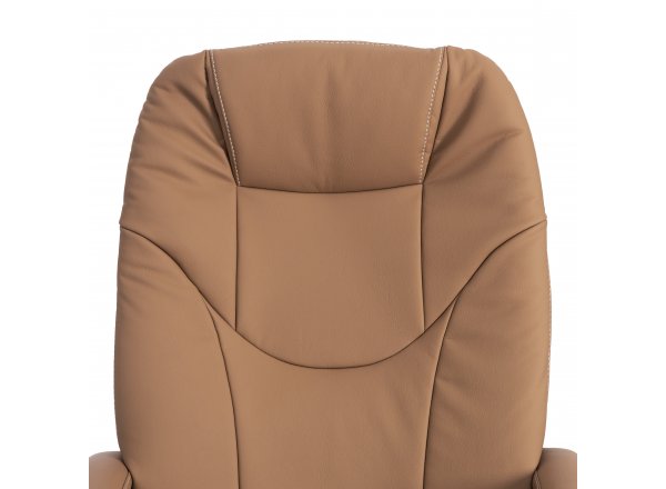 Кресло Софти Люкс/Softy Lux Экокожа LUX Classic 18-13, св.-коричневый фото 27