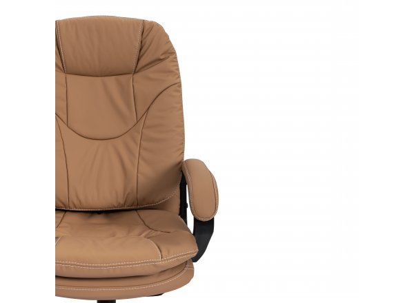 Кресло Комфорт Лт/Comfort Lt (22) кож/зам, св.-коричневый, 13 фото 15