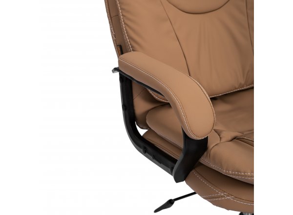 Кресло Комфорт Лт/Comfort Lt (22) кож/зам, св.-коричневый, 13 фото 18