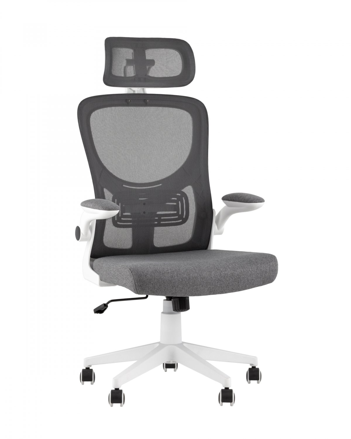 Кресло офисное TopChairs Airone серый ткань