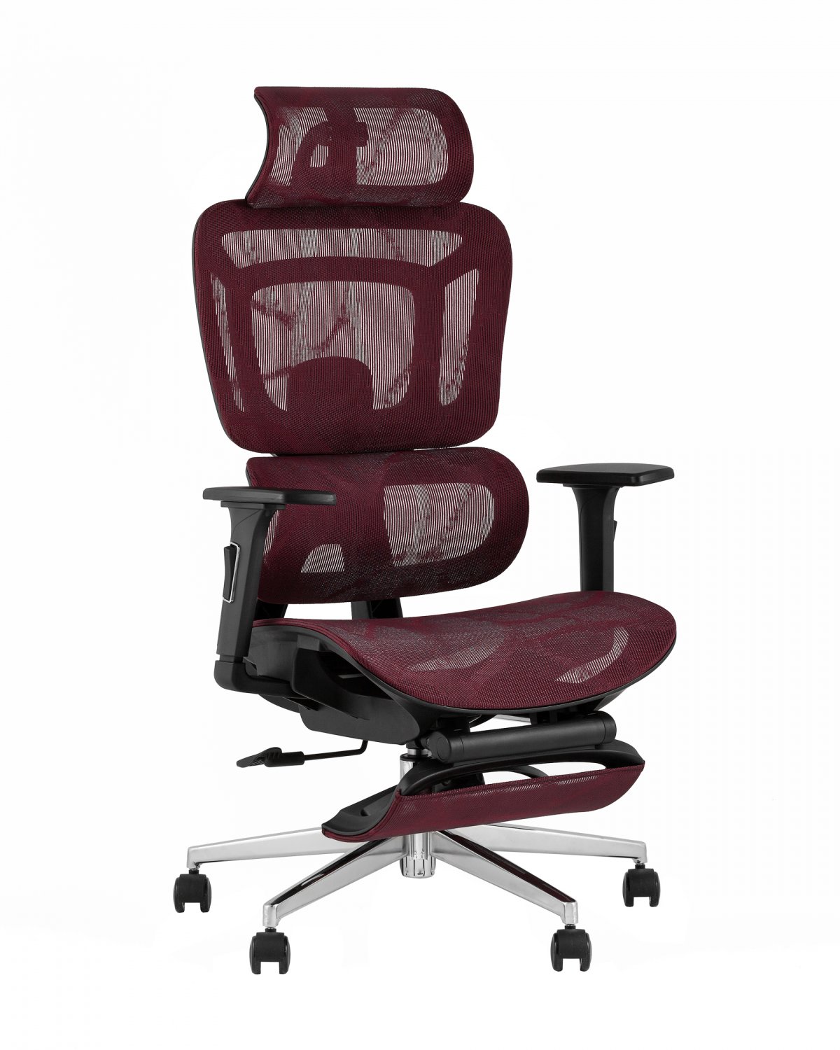 Кресло офисное TopChairs Nimbus бордовый