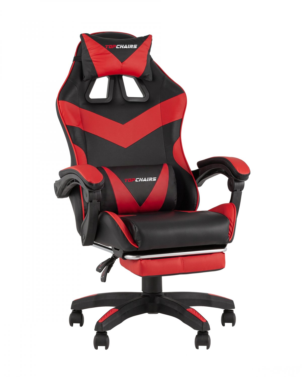 Кресло спортивное TopChairs MG-7019 черно-красный