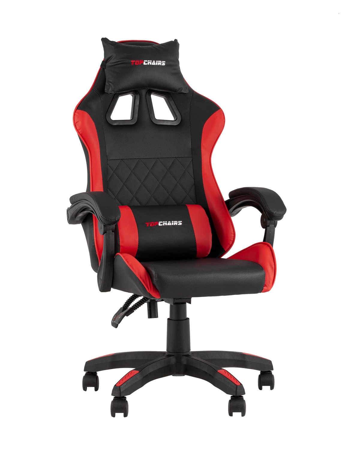 Кресло спортивное TopChairs MG-7043 черно-красный