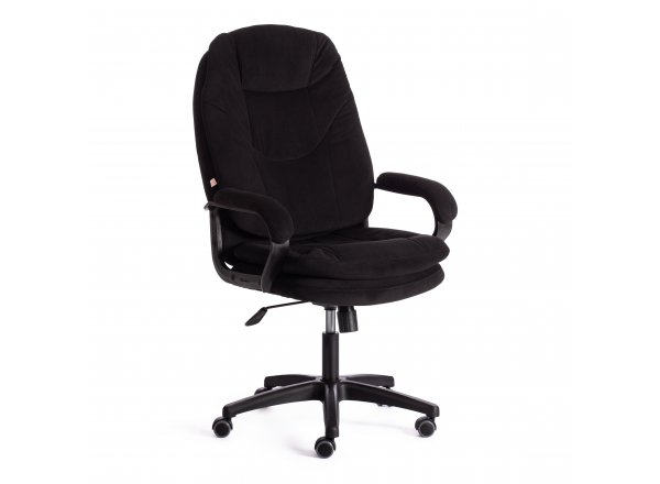 Кресло COMFORT LT 22  флок , черный