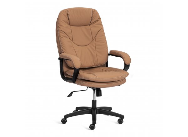 Кресло Комфорт Лт/Comfort Lt (22) кож/зам, св.-коричневый, 13