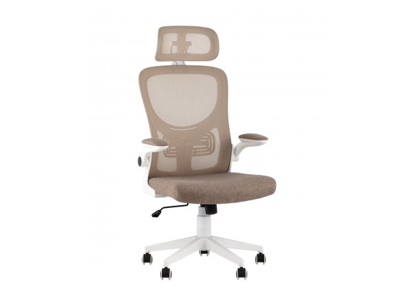 Кресло офисное TopChairs Airone бежевый ткань