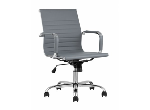 Кресло офисное TopChairs City S серое