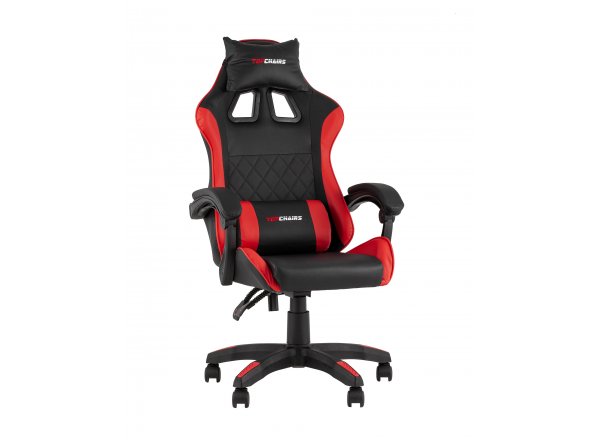 Кресло спортивное TopChairs MG-7043 черно-красный