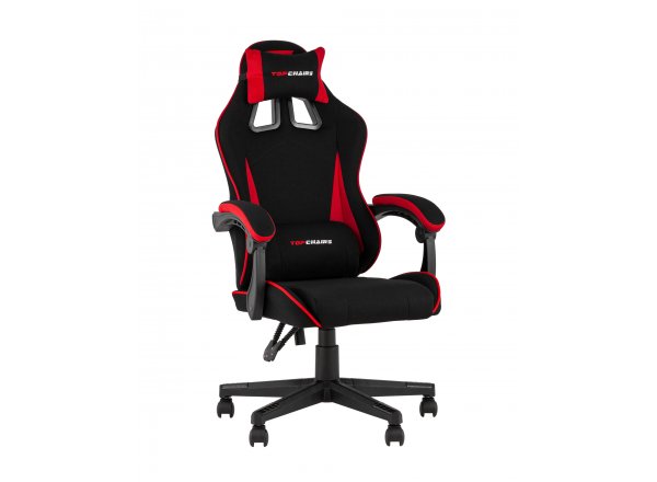 Кресло спортивное TopChairs Phantom черно-красный