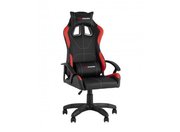 Кресло спортивное TopChairs Wyvern черно-красный