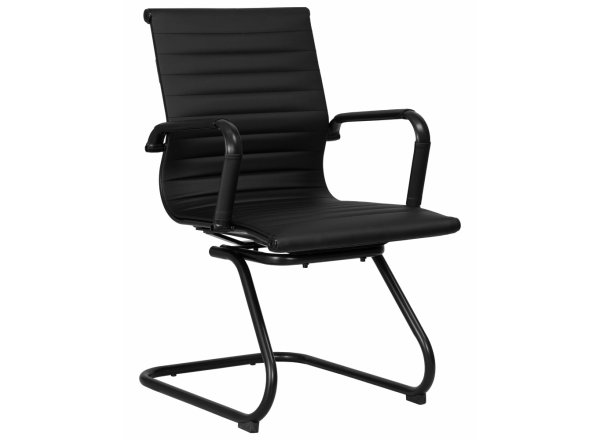 Офисное кресло для посетителей DOBRIN CODY BLACK (чёрный)