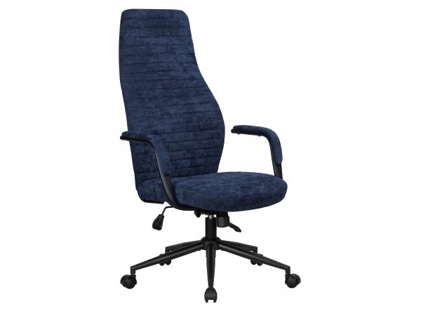 Офисное кресло для руководителей DOBRIN LOKI (синий (VRH230-25))