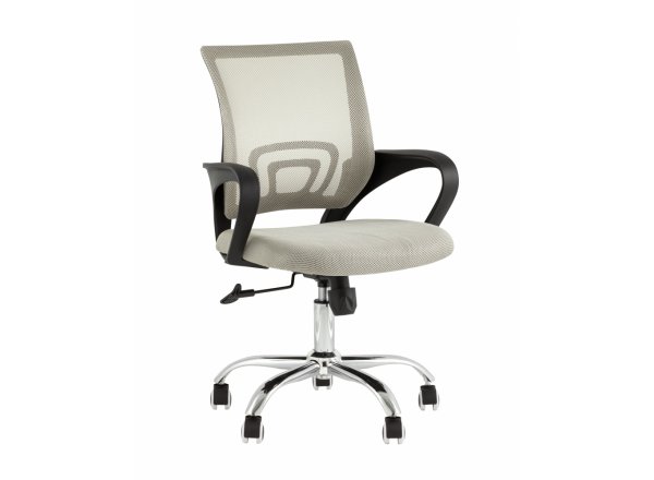 Кресло офисное TopChairs Simple New серый