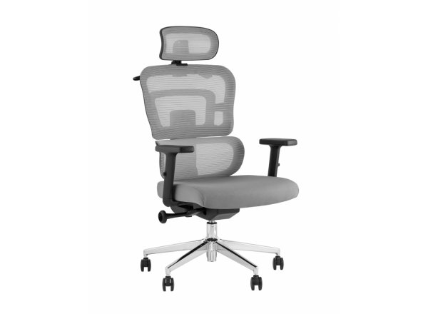 Кресло офисное TopChairs Techno серый